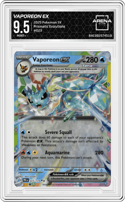 Vaporeon ex