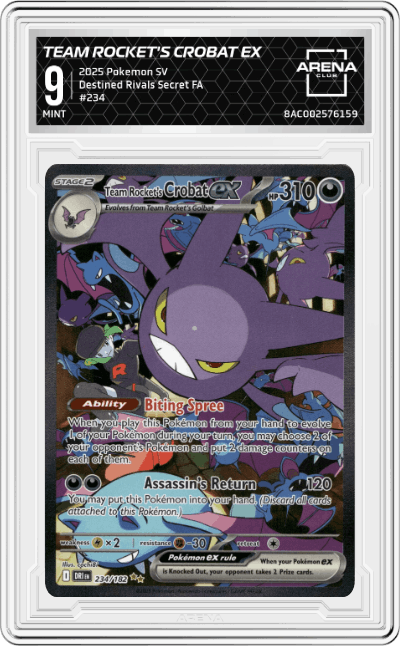 Team Rocket's Crobat ex