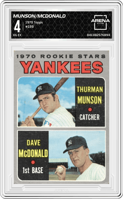Thurman Munson/Dave McDonald