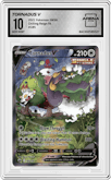 Tornadus V from the 2021 Pokemon SWSH set graded by Arena Club and given an overall grade of 10.