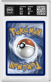 Poliwhirl from the 2023 Pokemon SV set graded by Arena Club and given an overall grade of 9.