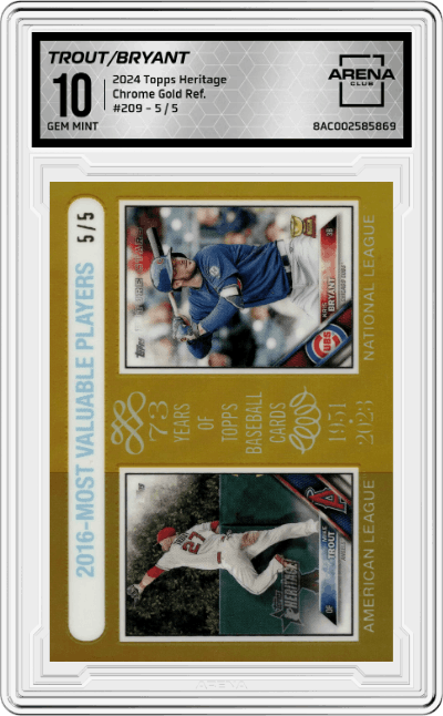 Mike Trout/Kris Bryant