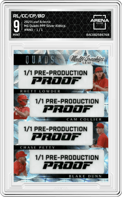 Rhett Lowder/Cam Collier/Chase Petty/Blake Dunn