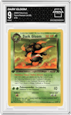 Dark Gloom from the 2000 Pokemon set graded by Arena Club and given an overall grade of 9.