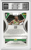 Shawn Kemp from the 2019-20 Panini Prizm set featuring a Green Pulsar parallel graded by Arena Club and given an overall grade of 10.