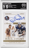 Randy White from the 2020 Panini Flawless set graded by Arena Club and given an overall grade of 9.