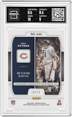 Dick Butkus from the 2020 Panini Obsidian set graded by Arena Club and given an overall grade of 9.5.