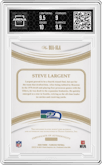 Steve Largent from the 2020 Panini Flawless set graded by Arena Club and given an overall grade of 9.5.
