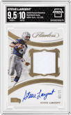Steve Largent from the 2020 Panini Flawless set graded by Arena Club and given an overall grade of 9.5.