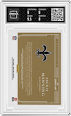Archie Manning from the 2019 Panini Impeccable set featuring a Gold parallel graded by Arena Club and given an overall grade of 8.5.
