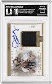 Archie Manning from the 2019 Panini Impeccable set featuring a Gold parallel graded by Arena Club and given an overall grade of 8.5.