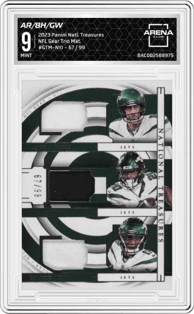 Aaron Rodgers/Breece Hall/Garrett Wilson