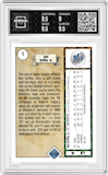 Ken Griffey Jr. from the 1989 Upper Deck set graded by Arena Club and given an overall grade of 9.5.