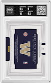 Dejounte Murray from the 2016-17 Panini National Treasures Collegiate set featuring a Silver parallel graded by Arena Club and given an overall grade of 9.5.