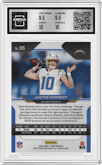 Justin Herbert from the 2020 Panini Prizm set graded by Arena Club and given an overall grade of 10.