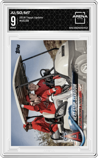 Justin Upton/Shohei Ohtani/Mike Trout