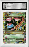 M Venusaur EX from the 2016 Pokemon XY set graded by Arena Club and given an overall grade of 10.
