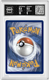 Charjabug from the 2024 Pokemon SV set graded by Arena Club and given an overall grade of 9.5.