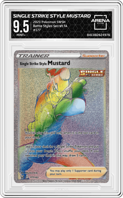 Single Strike Style Mustard