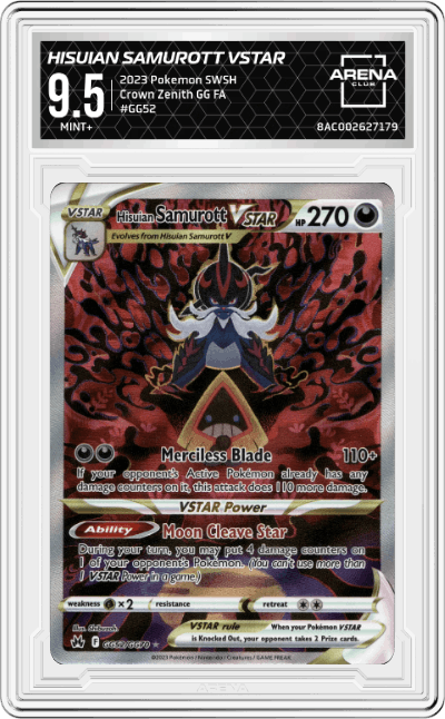 Hisuian Samurott VSTAR
