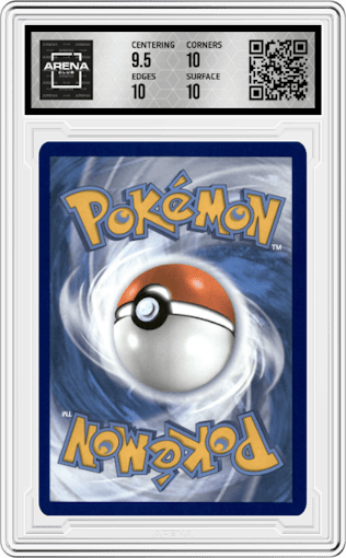 Hisuian Zoroark VSTAR from the 2023 Pokemon SWSH set graded by Arena Club and given an overall grade of 10.