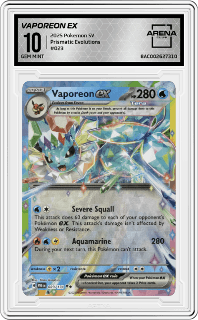 Vaporeon ex