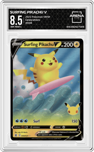 Surfing Pikachu V