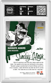 Davante Adams from the 2024 Donruss Optic set graded by Arena Club and given an overall grade of 9.5.