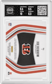 Joe Burrow from the 2020 Panini Certified set graded by Arena Club and given an overall grade of 9.