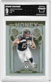 Rome Odunze from the 2024 Panini Mosaic set graded by Arena Club and given an overall grade of 9.