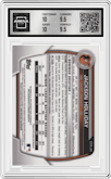 Jackson Holliday from the 2023 Bowman  set graded by Arena Club and given an overall grade of 10.