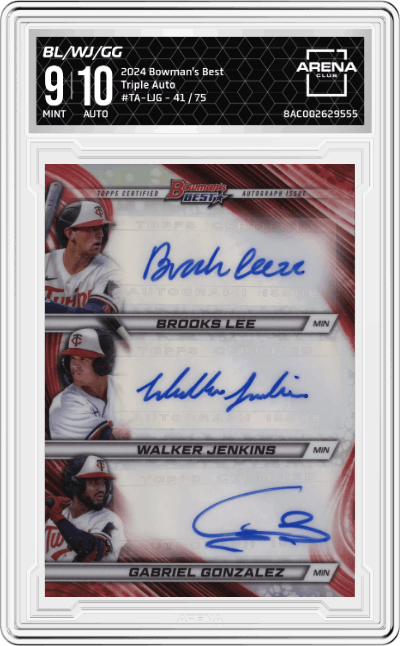 Brooks Lee/Walker Jenkins/Gabriel Gonzalez