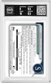 Jeter Martinez from the 2024 Bowman Chrome set featuring a Green Refractor parallel graded by Arena Club and given an overall grade of 9.5.