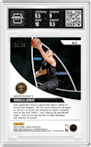 Nikola Jokic from the 2023-24 Panini Mosaic set featuring a Orange Fluorescent  parallel graded by Arena Club and given an overall grade of 9.5.