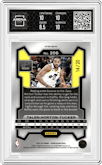 Talen Horton-Tucker from the 2023-24 Panini Prizm set featuring a Choice Cherry Blossom parallel graded by Arena Club and given an overall grade of 9.