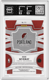 Kris Murray from the 2023-24 Panini Crown Royale  set featuring a Prime parallel graded by Arena Club and given an overall grade of 9.
