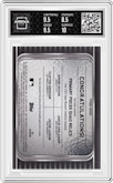 Jacob deGrom/Clayton Kershaw/Justin Verlander/Shohei Ohtani from the 2023 Topps Museum Collection set featuring a Copper  parallel graded by Arena Club and given an overall grade of 9.