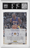 Kobe Bryant from the 2012-13 Panini Elite Series set graded by Arena Club and given an overall grade of 9.5.