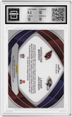 Marquise Brown/Lamar Jackson from the 2023 Panini Spectra set graded by Arena Club and given an overall grade of 10.