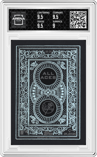 Gerrit Cole from the 2025 Topps set graded by Arena Club and given an overall grade of 9.5.