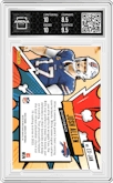 Josh Allen from the 2024 Panini Absolute set graded by Arena Club and given an overall grade of 9.