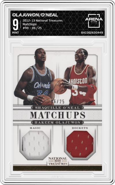 Hakeem Olajuwon/Shaquille O'Neal