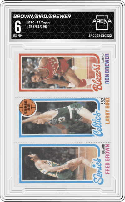 Fred Brown/Larry Bird/Ron Brewer