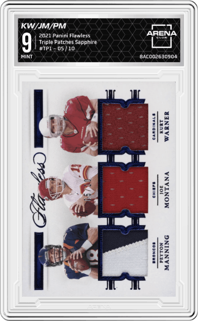 Kurt Warner/Joe Montana/Peyton Manning