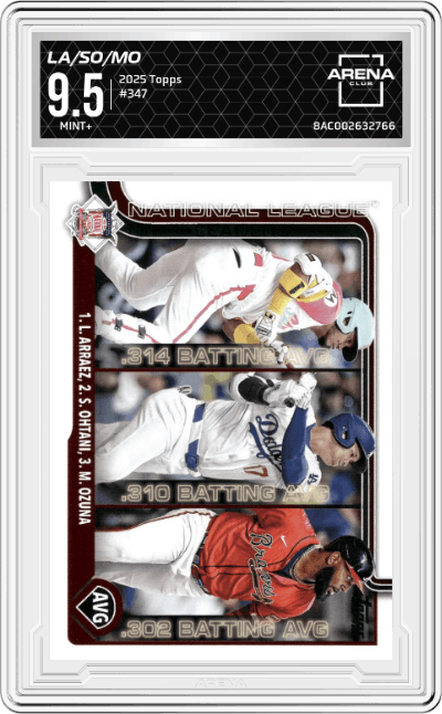 Luis Arraez/Shohei Ohtani/Marcell Ozuna