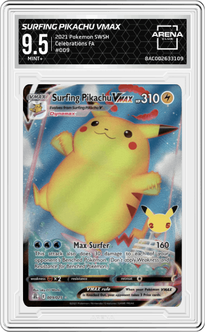 Surfing Pikachu VMAX