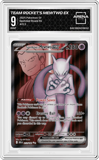 Team Rocket's Mewtwo ex