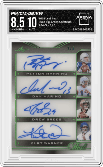 Peyton Manning/Dan Marino/Drew Brees/Kurt Warner