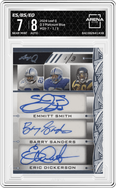 Emmitt Smith/Barry Sanders/Eric Dickerson