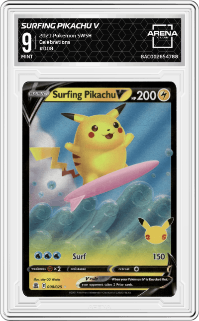 Surfing Pikachu V